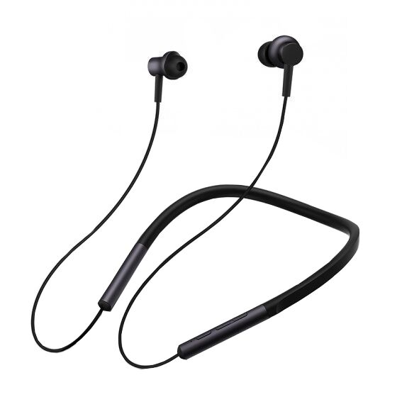 Наушники Xiaomi Mi Bluetooth Collar Earphones (Black/Черный) - 1