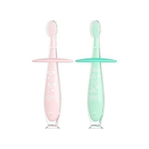 Набор детских зубных щеток Xiaomi Koia Mama Silicone Toothbrush Размер L (Colors/Разноцветные) - 1