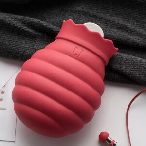 Силиконовая бутылка Xiaomi Jotun Judy Silicone Hot Water Bottle (Red/Красный) - 3