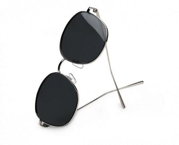 Xiaomi Matter Wave Metal Square Fashion Sunglasses (Black) - 2