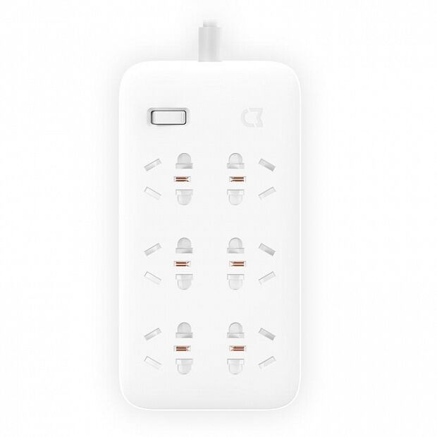 Xiaomi Mi Power Strip Six-position (White) 
