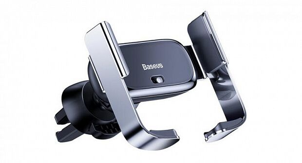 Держатель для смартфона Baseus Mini Electric Car Holder SUHW01-0S (Silver/Серебристый) 