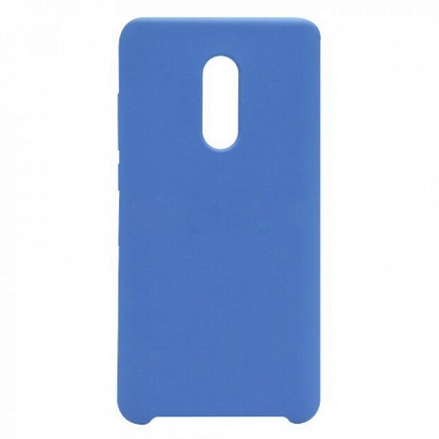 Силиконовый чехол для Xiaomi Redmi Note 4X Silicone Case (Blue/Синий) 