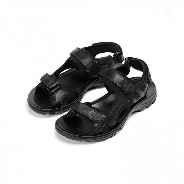 Сандали Yuncoo Leather Casual Sandals 41 (Black/Черный) - 2