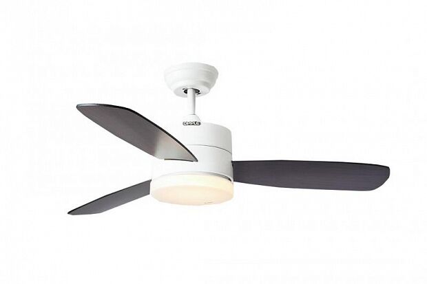 Вентилятор c подсветкой Opple Wood Leaf Fan Light Pure Static Series 36 Inch (Dark Brown) 