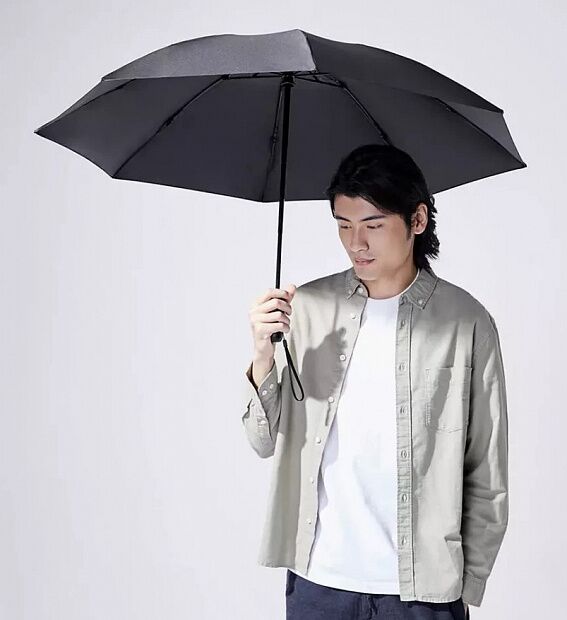 Зонт Mijia Youpin UREVO Folding Lighting (Grey) - 4