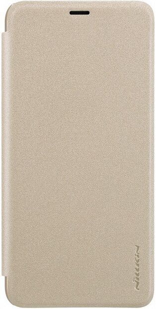 Чехол-книжка для Xiaomi Mi 8 SE Nillkin Sparkle Leather Case (Gold/Золотистый) - 1