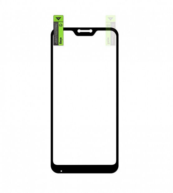 Защитное стекло для Xiaomi Redmi 6 Pro/A2 Lite Ainy Full Screen Cover (0,15mm) (Black/Черный) - 2