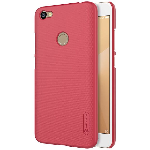 Чехол для Xiaomi Redmi Note 5A Prime Nillkin Super Frosted Shield (Red/Красный) - 2