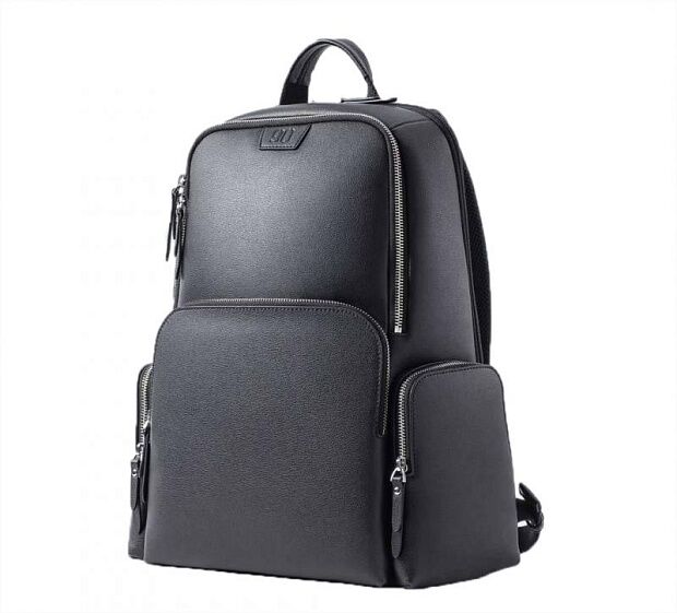 Xiaomi Mi 90 Points Popular Leather Backpack (Black) 