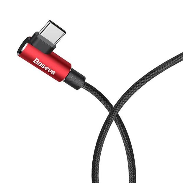 Кабель Baseus MVP Elbow Type Cable USB For Type-C 2A 1m (Red/Красный) - 2
