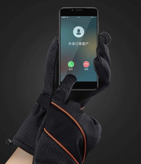 Умные перчатки PMA Smart Heating Gloves 2 (Black/Черный) - 6