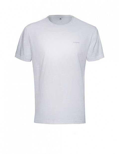Xiaomi CRPD Men's Round Collar Combed Cotton Casual Antibacterial T-Shirt (White) - 1