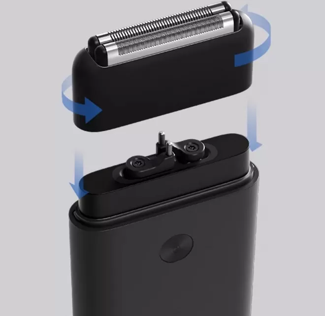 Конструкция электробритвы Xiaomi Mijia Portable Double Head Electric Shaver MSW201 Особенности конструкции электробритвы Xiaomi Mijia Portable Double Head Electric Shaver MSW201