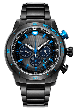Умные часы TwentySeventeen Light Kinetic Energy Meter Watch (Blue/Синий) - 1