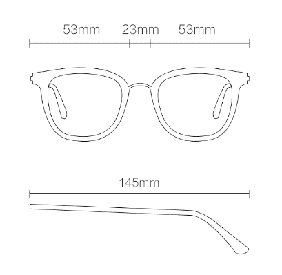 Солнцезащитные очки Xiaomi Police Fashion Sunglasses (Dark Blue/Темно-Синий) - 2