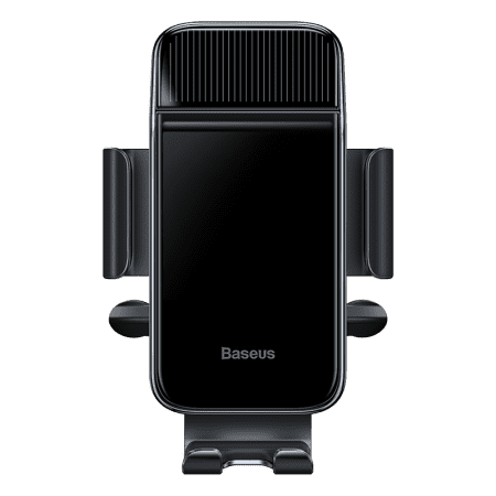 Автомобильный держатель BASEUS Smart Solar Power Wireless, с беспроводной зарядкой, черный - 2