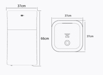 Очиститель воздуха Xiaomi BaoMi Leopard Air Purifier Household Machine B70 (White/Белый) - 2