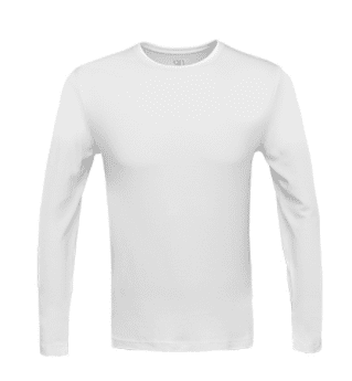 Футболка с длинным рукавом 90 Points Long-Sleeved Shirt (White/Белый) 
