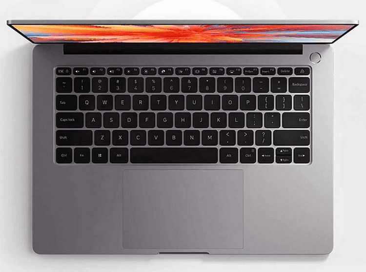 Дизайн клавиатуры ноутбука Xiaomi RedmiBook Pro 14" Ryzen Edition