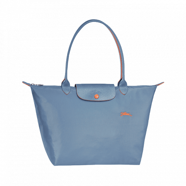 Сумка LongChamp Luxury Nylon Solid Color Dumpling Bag Handbag (Blue/Голубой) 