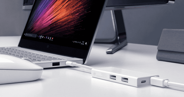 Оригинальный кабель-переходник Xiaomi USB-C/Mini DisplayPort (White/Белый) - 6