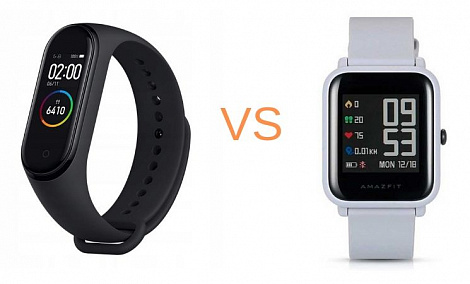 Сравнение фитнес-браслетов Xiaomi Mi Band 4 vs Amazfit Bip - фото Сравнение фитнес-браслетов Xiaomi Mi Band 4 vs Amazfit Bip - фото
