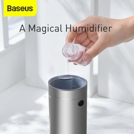 Увлажнитель воздуха BASEUS Time Aromatherapy machine humidifier, серебристый - 3